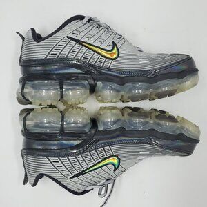 Nike Air Vapormax 360 Black Rainbow Metallic & Silver Women size 8.5 CK2719 003